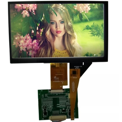 IPS 430 Cd/M2 1024 600 LVDS RGB TLCM PCAP 10 Points Touch 7 Inch TFT LCD Screen Module