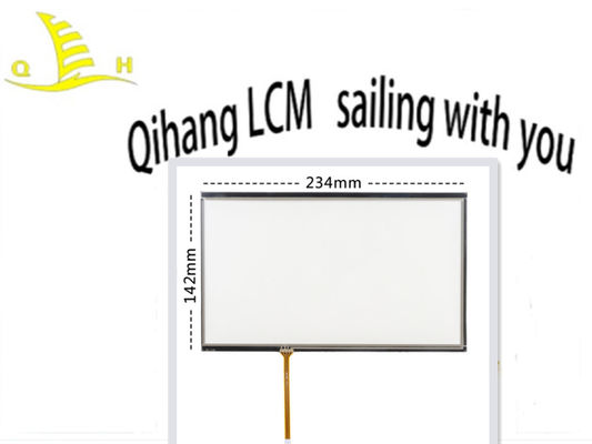 10.1 Inch 4 Wire Resistive TFT Lcd Touch Screen ITO Glass
