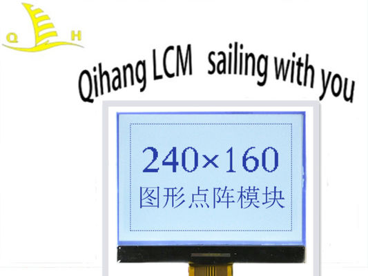 240x160 COG Alphanumeric LCD Display Module Industrial Control
