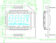 1/4 Duty 3V Segment LCD Module For Smartwatch