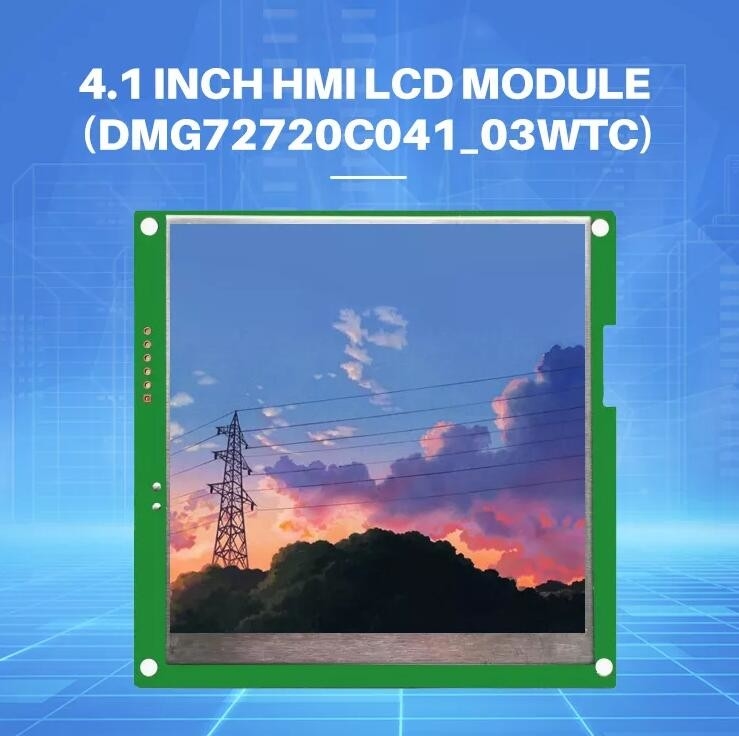 4.1 Inch Incell IPS Display 720 720 HDMI Industrial LCD Screen Module