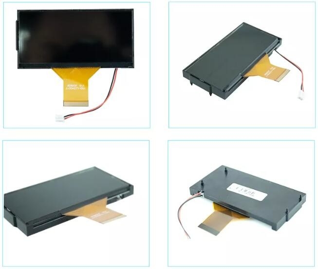 RGB Interface Segment LCD Display High Contrast Screen For Speed Calculation