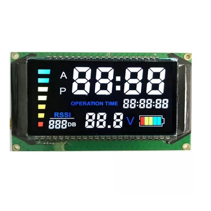 Mini TN Lcd Screen 7 Segment LCD Display COB COG Connection Transflective Lcd Display