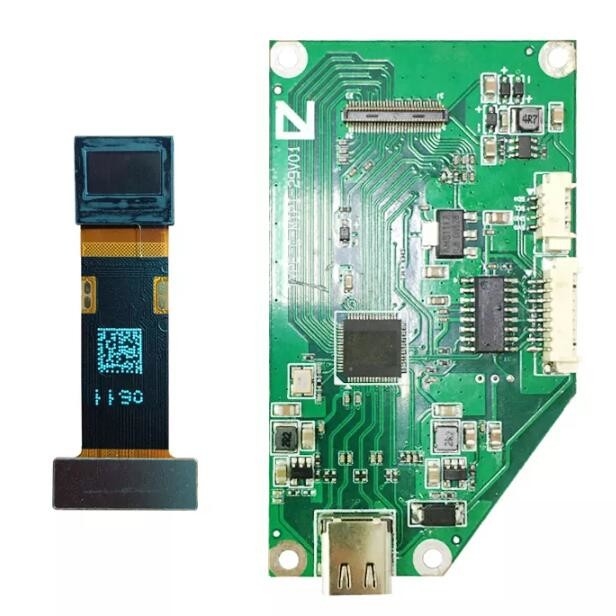 0.39 Inch Micro OLED Display AMOLED Display Module With Type C Control Board