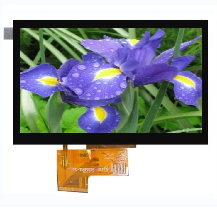 LCD 7 Segment 5 Inch LCD Display Module TFT IPS MIPI LVDS SPI Port LCM