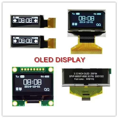 Water Meter Display FPC Flexible 7 Segment COG COB LCD Display Module