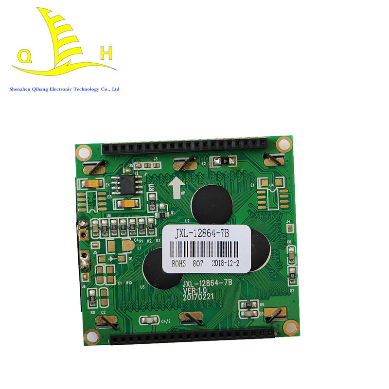 Customize 20 Pin 8 Bit 12864 Transflective Dot Matrix Lcd Display Module