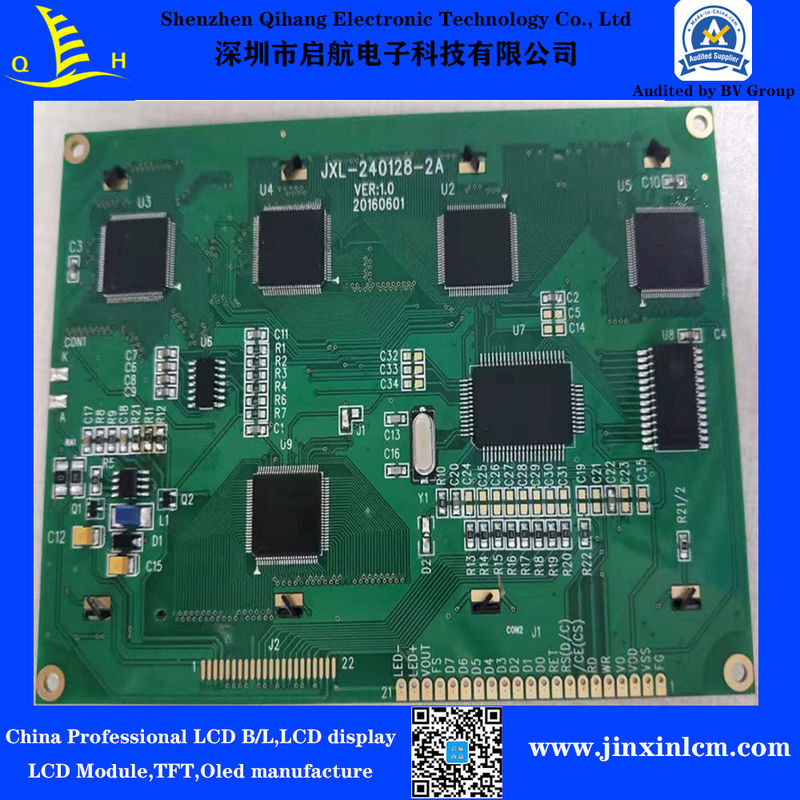 Customize STN HTN T6963C 20 Pin 240128 Monochrome LCD Display Module