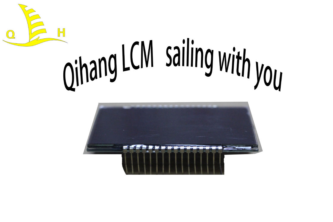 Transmissive 9:00 3.3V Custom Segment LCD without PCB