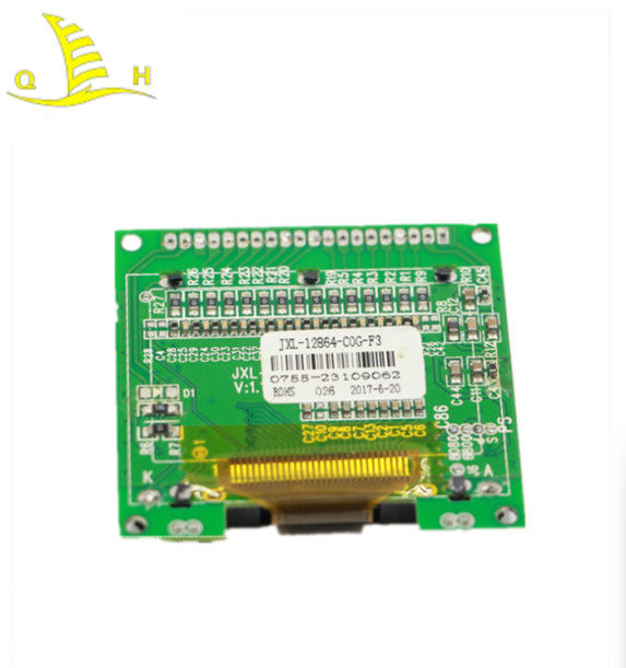 STN HTN FSTN 12864 Graphic LCD Display Module With COG Connection PCB