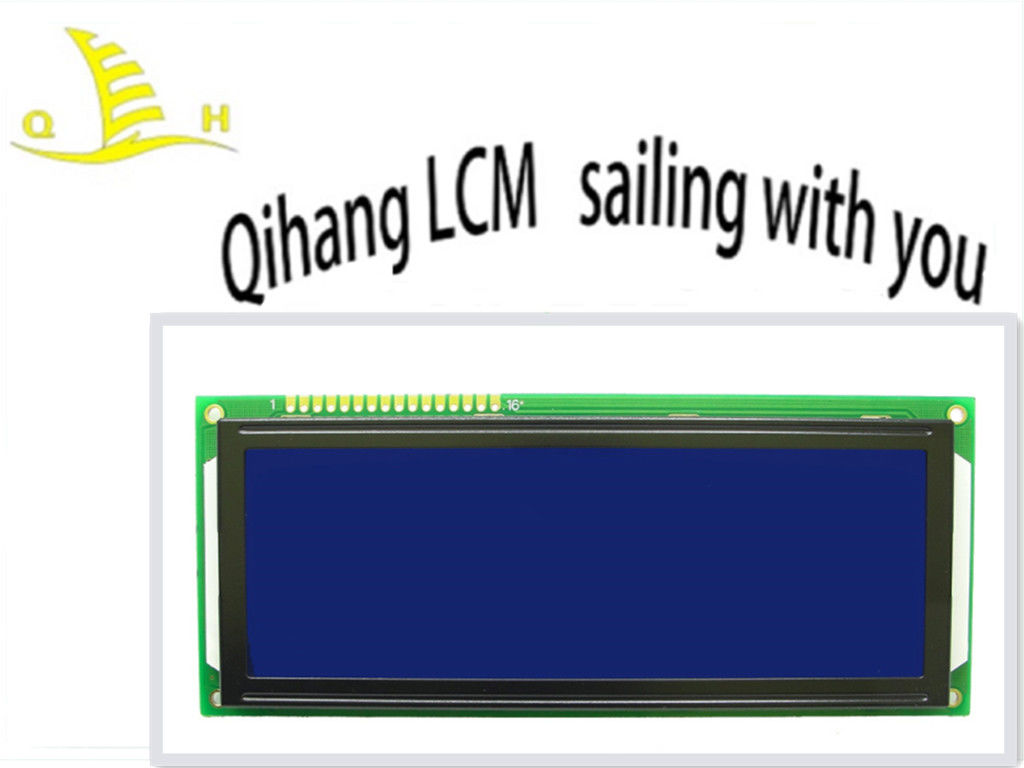 STN FSTN Material 20x4 Character LCD Display Module Transflective