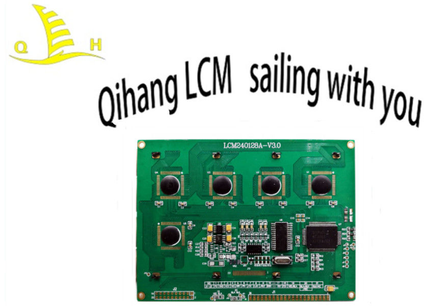 5.1&quot; 240x128 COB STN Transparent LCD Module 144.0x104.0x12.5mm