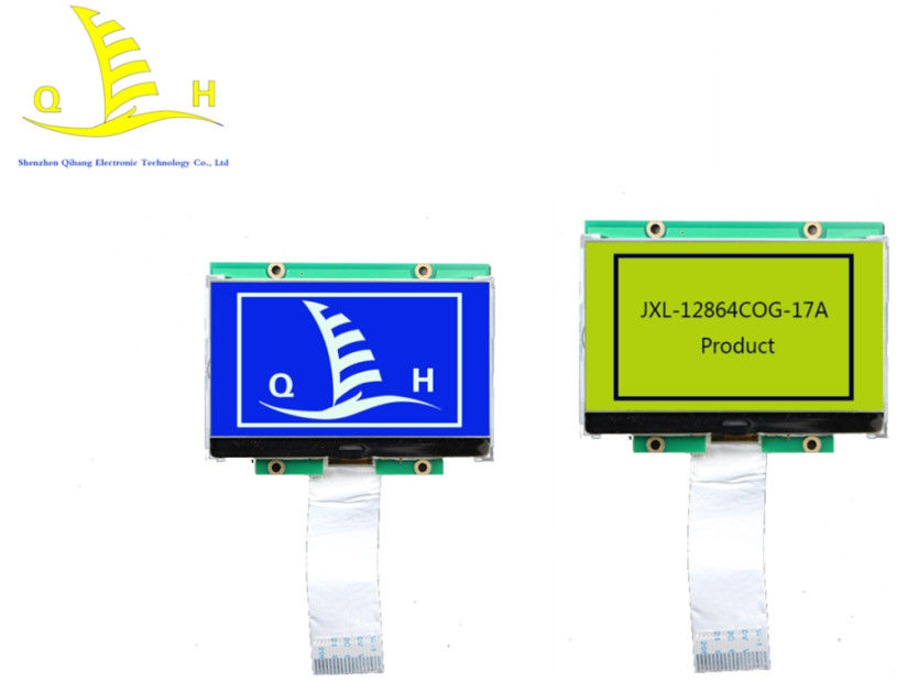 18 PIN FPC Connector 128x64 COG LCD Module FSTN Alphanumeric LCD Panel