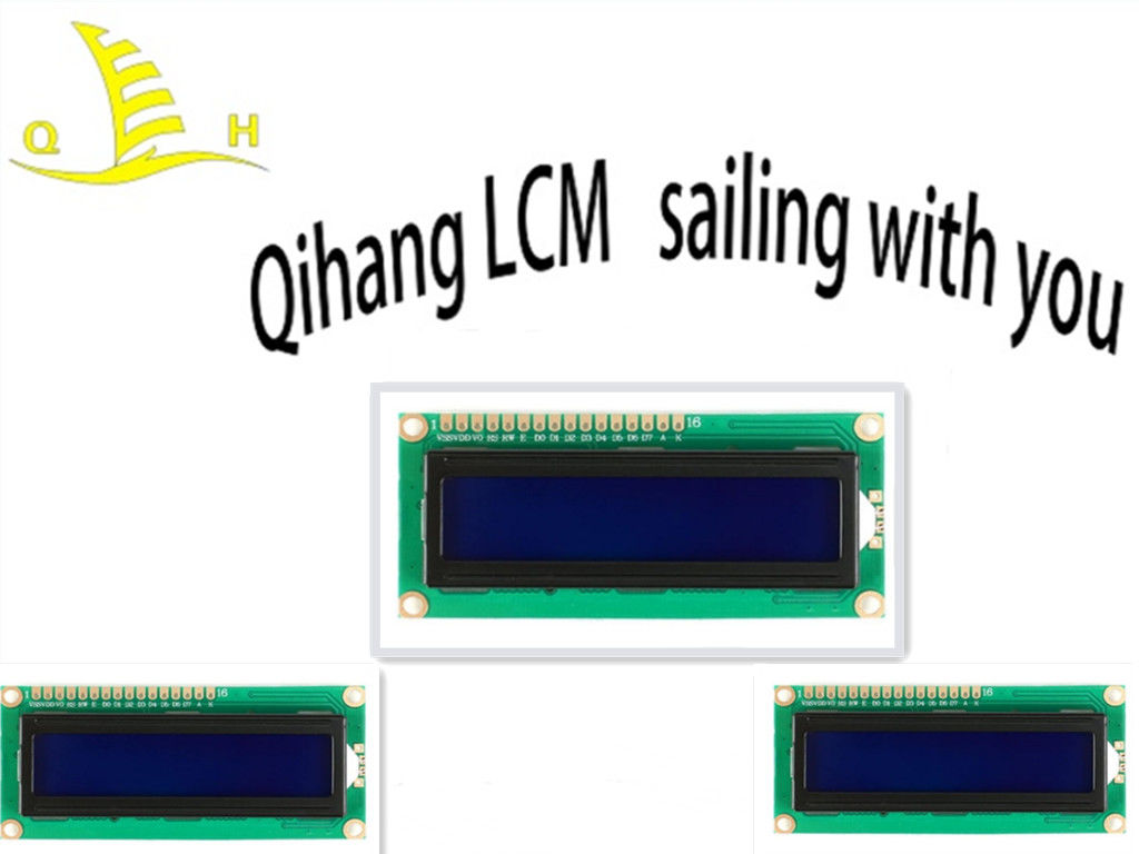 16x2 Lcd Display Module Parallel 5.0 V Character Lcd Character Display