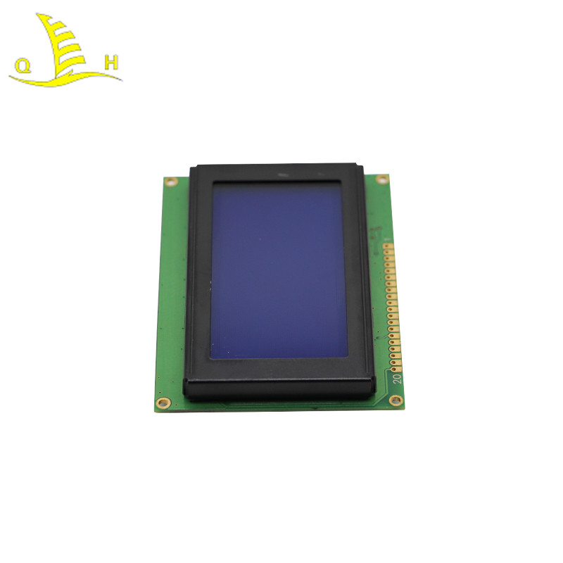 STN Glass 12864 20 Pin For Industial Controller Monochrome LCD Display Module