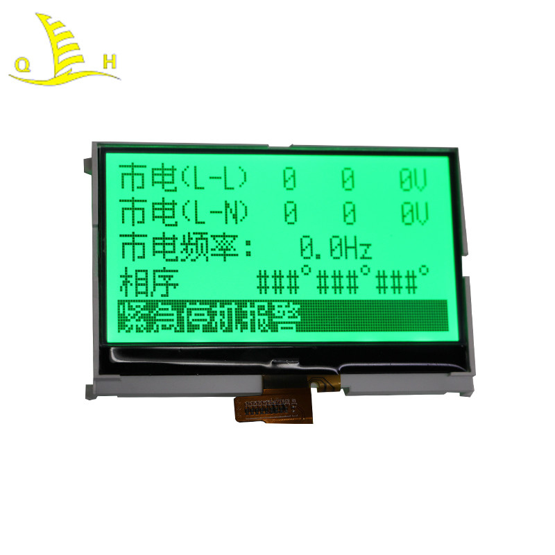 13264 FSTN 8080 Parallel Transparent Dot Matrix COB COG Lcd Display Module
