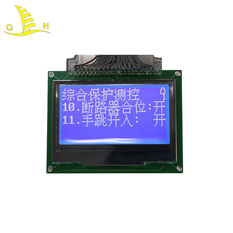 Transflective Negative COG LCD Module 128×64 LED Backlight