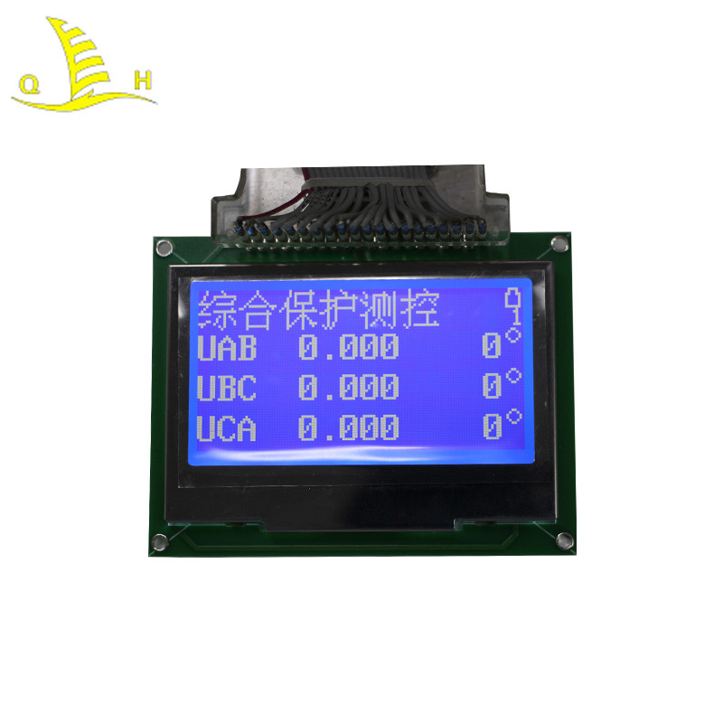 FSTN COG 128 64 SPI Monochrome 3.3V Alphanumeric LCD Display Module