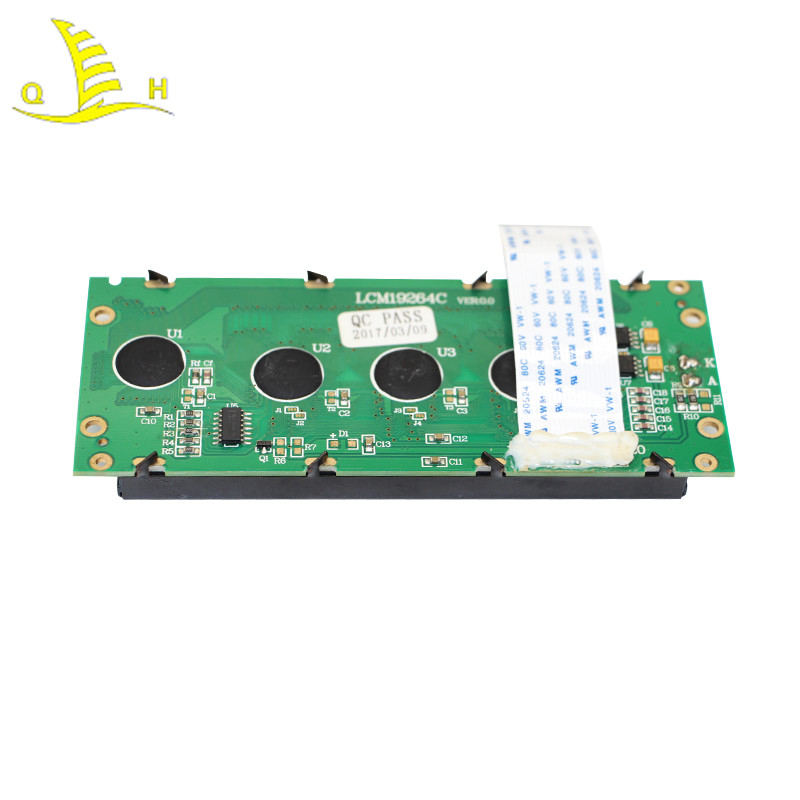 PIN Black Background 3.3V FSTN 192 64 Alphanumeric LCD Display Module