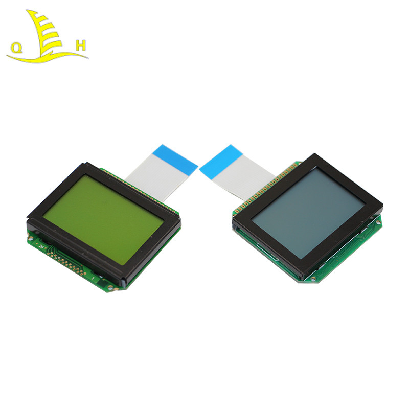 STN Negative Transflective COB COG Alphanumeric LCD Display Module
