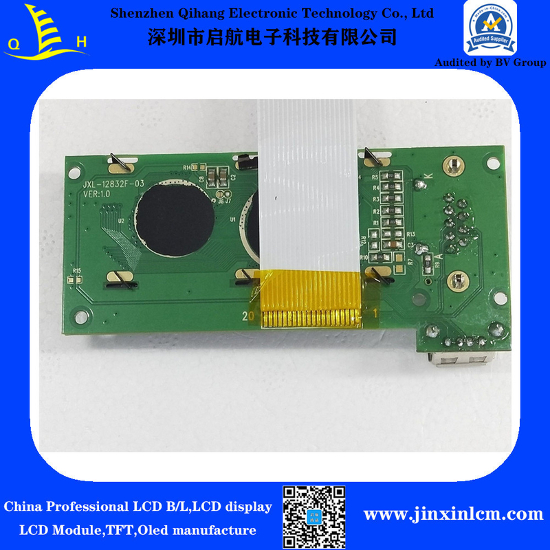STN Monochrome Graphic LCD Display Module COB COG Driving IC OEM ODM
